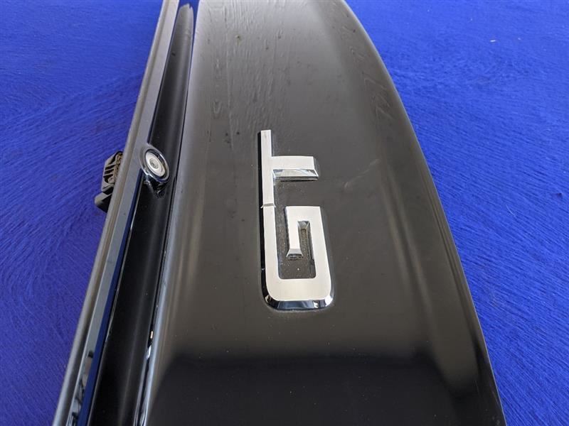 2015-2017 Ford Mustang GT Tail Finish Panel Black With Model Emblem OEM - The Parts Farm