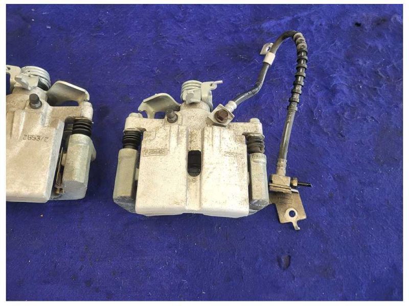 2015-2017 Ford Mustang EcoBoost Rear Brake Calipers Pads Hoses 1381 - The Parts Farm