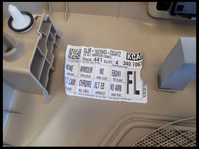 2018-2020 Ford F150 4x4 Pickup Truck Driver Left Front Door Panel Card - The Parts Farm