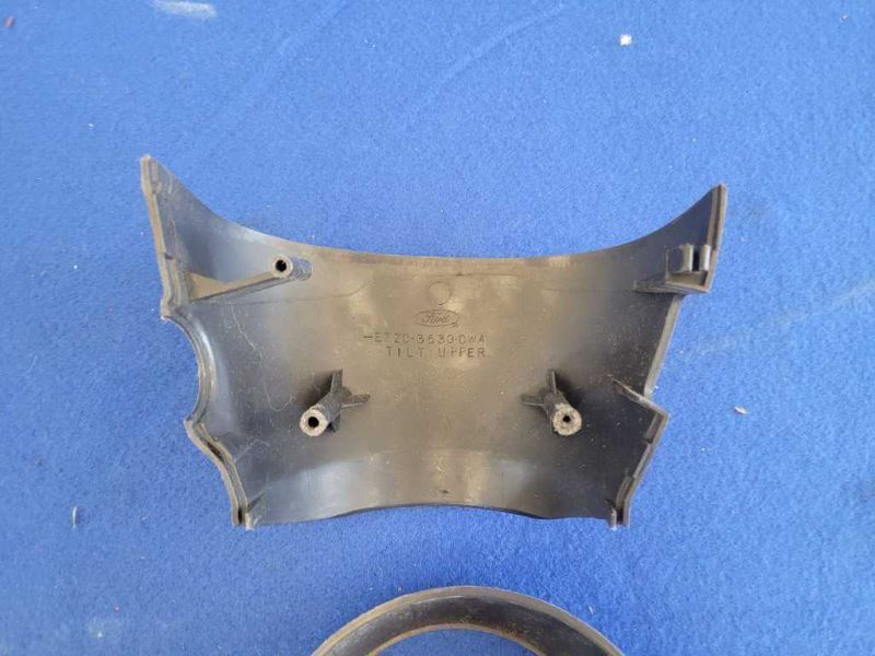 1987-1989 Ford Mustang GT LX Steering Column Cover Surround Tilt Black 2298 - The Parts Farm