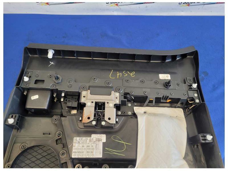 2021-2023 Ford F150 4x4 Pickup Truck Driver Rear Door Panel Card Black 2547 - The Parts Farm