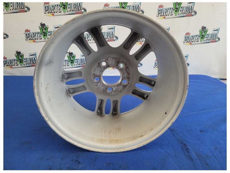 1994-2004 Ford Mustang GT Wheel 17x8 5 Spoke Silver *Bent Lip* 2521 - The Parts Farm