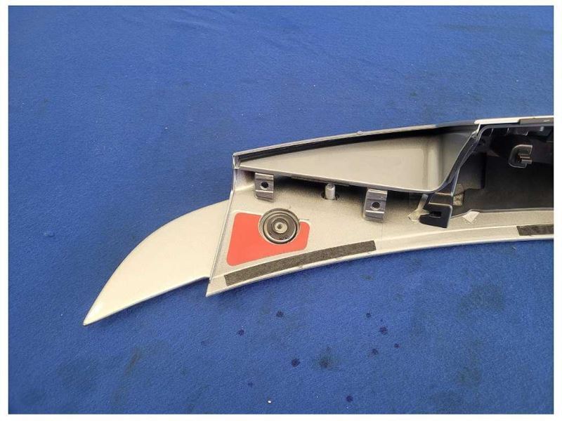 2024 Ford Mustang GT S650 Iconic Silver Spoiler Rear Deck Wing Paint M124 - The Parts Farm