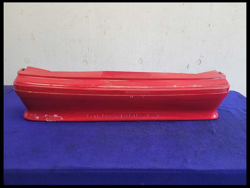 1987-1993 Ford Mustang GT 5.0L Rear Back Bumper Cover Paint Scuffs Scratches - The Parts Farm