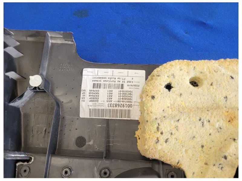 2001-2006 BMW M3 E46 M/T Coupe Passenger Rear Quarter Panel Trim Black 2445 - The Parts Farm