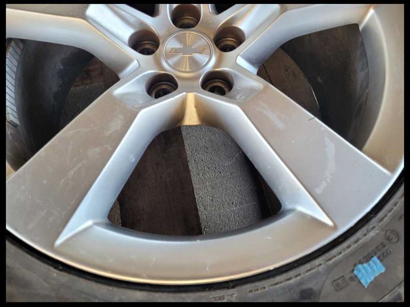2014-2015 Chevrolet Camaro SS Wheel 20x9 Rear 5 Spoke Polished Opt Ruy - The Parts Farm