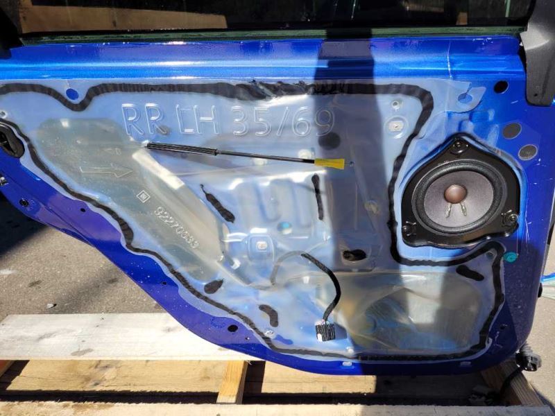 2014-2017 Chevrolet SS Sedan Driver Left Front Door Shell Paint Blue - The Parts Farm