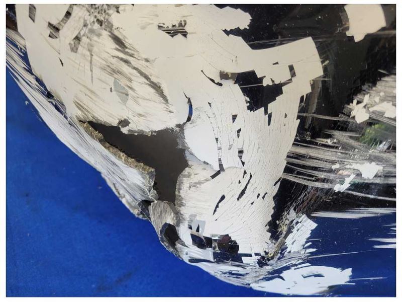 1999-2004 Ford Mustang GT Saleen Rear Bumper Cover Center Exhaust *Damage* 2556 - The Parts Farm