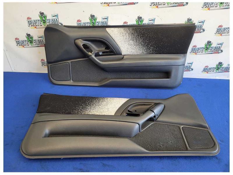 1993 Chevrolet Camaro Z28 Coupe Pair Door Panels Card Handle Bezel 2546 - The Parts Farm