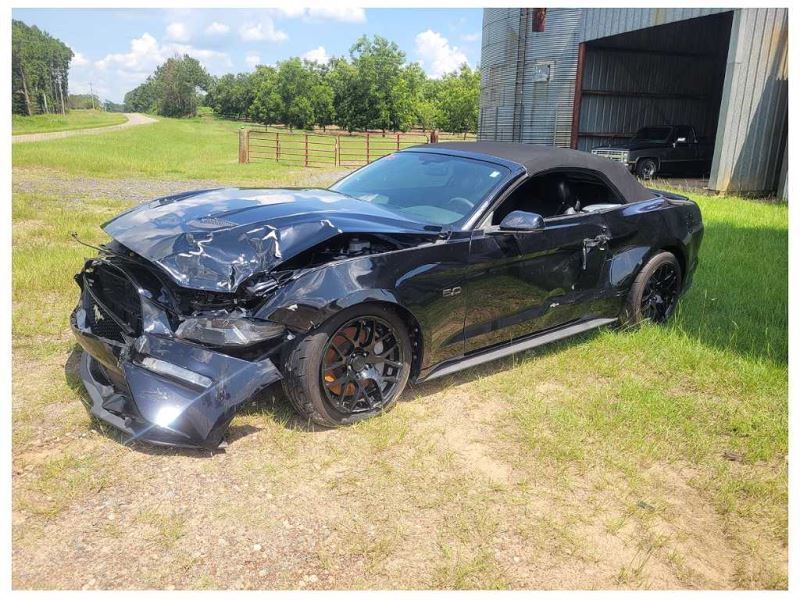 2018-2023 Ford Mustang GT S550 Convertible Rear Passenger Rear Seat Belt 2453 - The Parts Farm