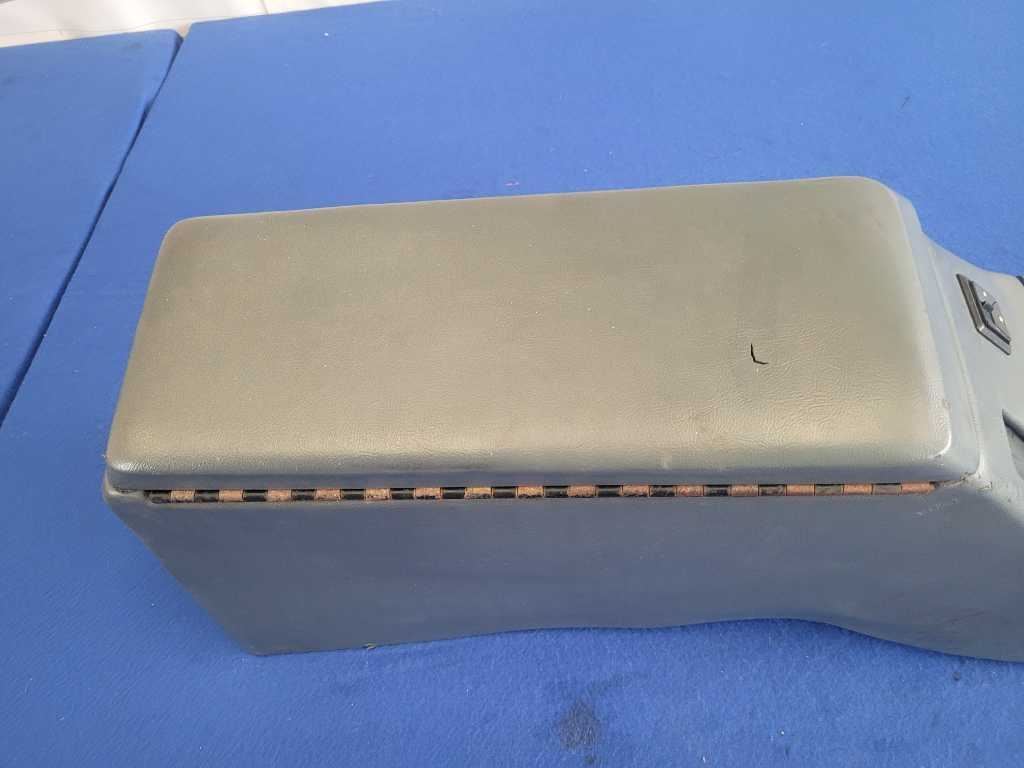 1990 Ford Mustang GT Mclaren Convertible Armrest Center Console Blue 2603 - The Parts Farm