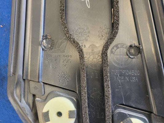 2012 Fisker Karma Sedan Hybrid Driver Left B Pillar Cover Trim Black 1959