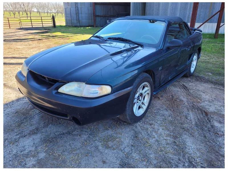 1994-1998 Ford Mustang GT 5.0L Passenger Front Head Light Lamp Lens 2521 - The Parts Farm