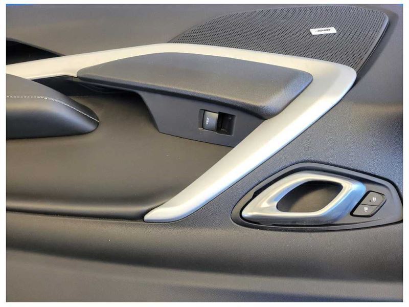 2016-2023 Chevrolet Camaro SS Front Passenger Door Panel Card Gray Insert 2538 - The Parts Farm