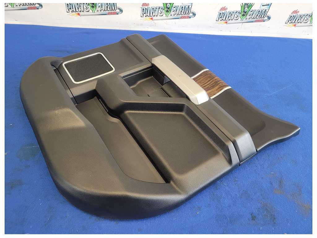 2018-2020 Ford F150 4x4 Pickup Truck Passenger Rear Door Panel Card Black 2490 - The Parts Farm