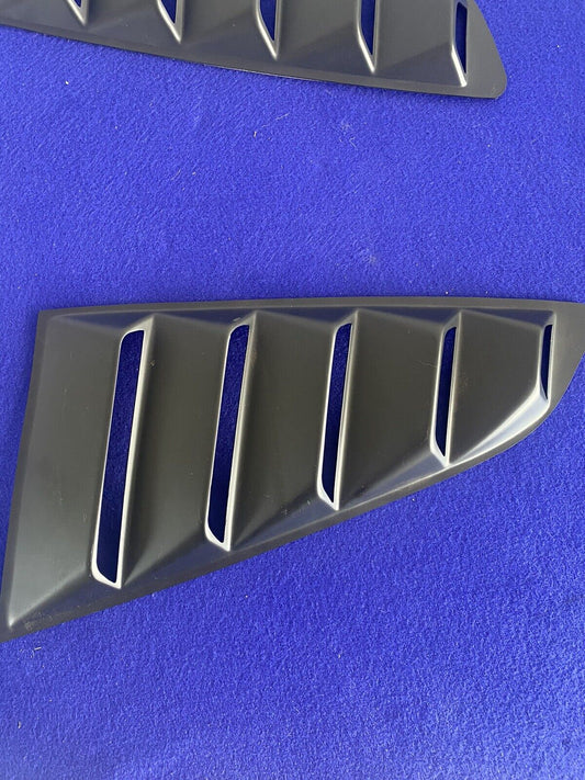 2015-2021 Ford Mustang GT S550 Quarter Window Sail Panel Covers Pair Rear