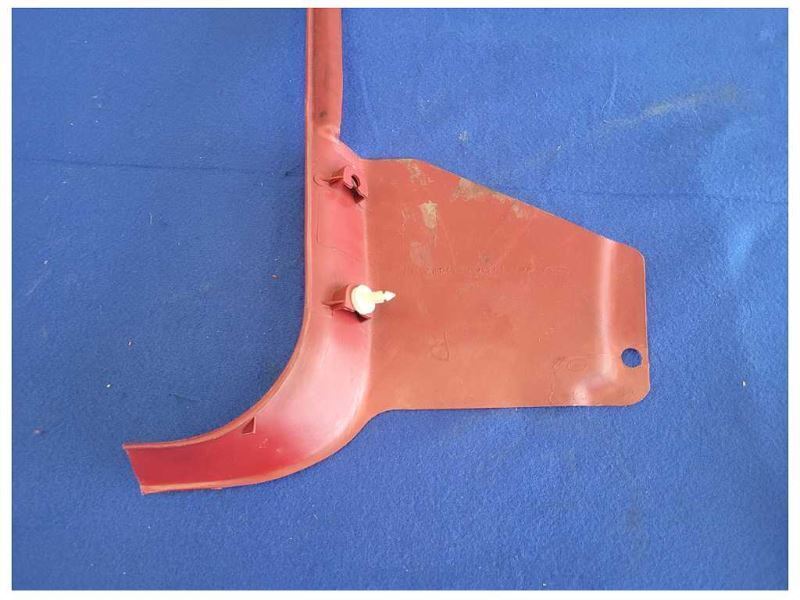 1987-1993 Ford Mustang GT 5.0L Passenger Right Lower Kick Panel Red 2298 - The Parts Farm