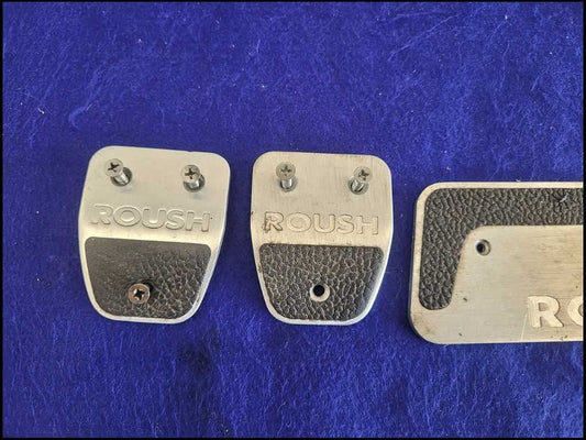 2015-2023 Ford Mustang GT S550 Roush Pedal Covers Manual Trans Trim M/T 2708