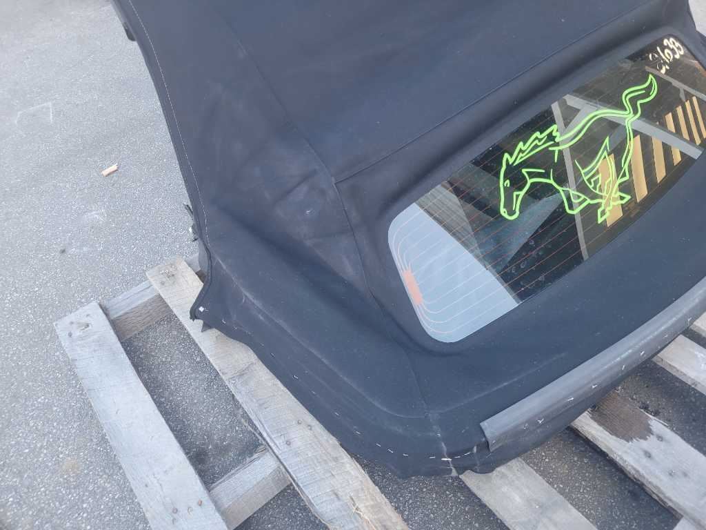 2015 Ford Mustang GT S550 Convertible Top Frame Soft Cloth Black Roof 2632 - The Parts Farm