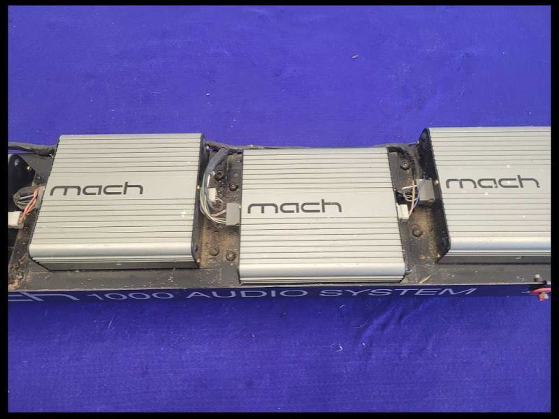 1999-2004 Ford Mustang Cobra SVT DOHC 4.6L Mach1000 Amplifier Rack Amps Tray - The Parts Farm