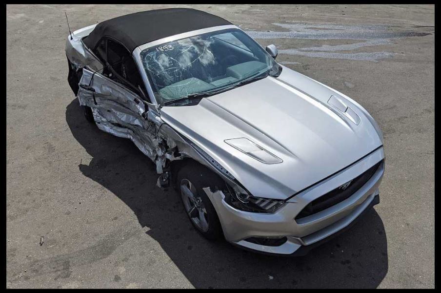 2015-2021 Ford Mustang GT S550 Radiator Shield Custom Engine Cover CHEVY KILLER - The Parts Farm