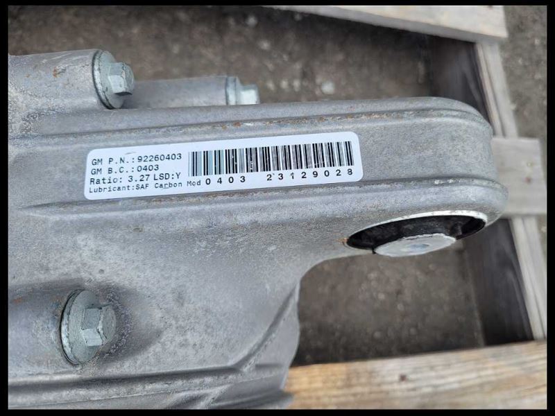 2014-2017 Chevrolet SS Sedan 6.2L Carrier Automatic Transmission 3.27 Ratio GW6 - The Parts Farm