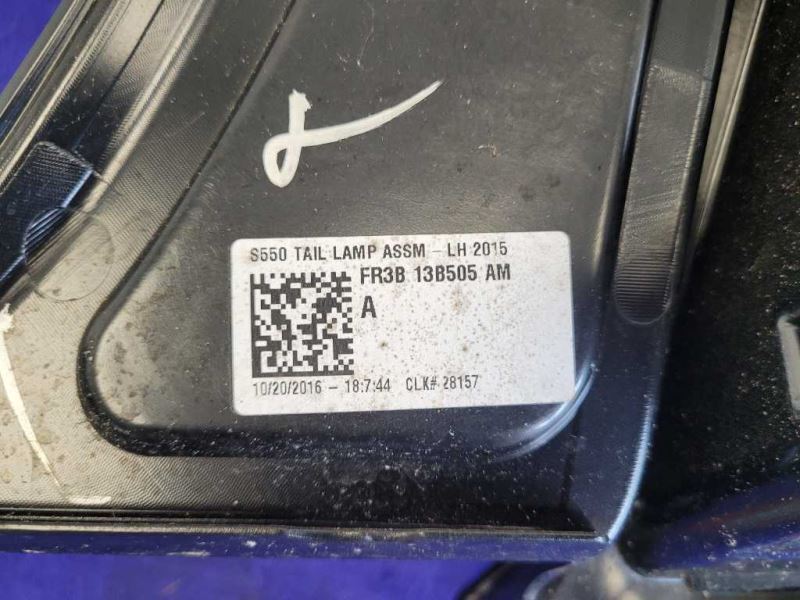 2015-2017 Ford Mustang GT S550 Driver Left LH Taillight Lamp Brake Lens OEM - The Parts Farm