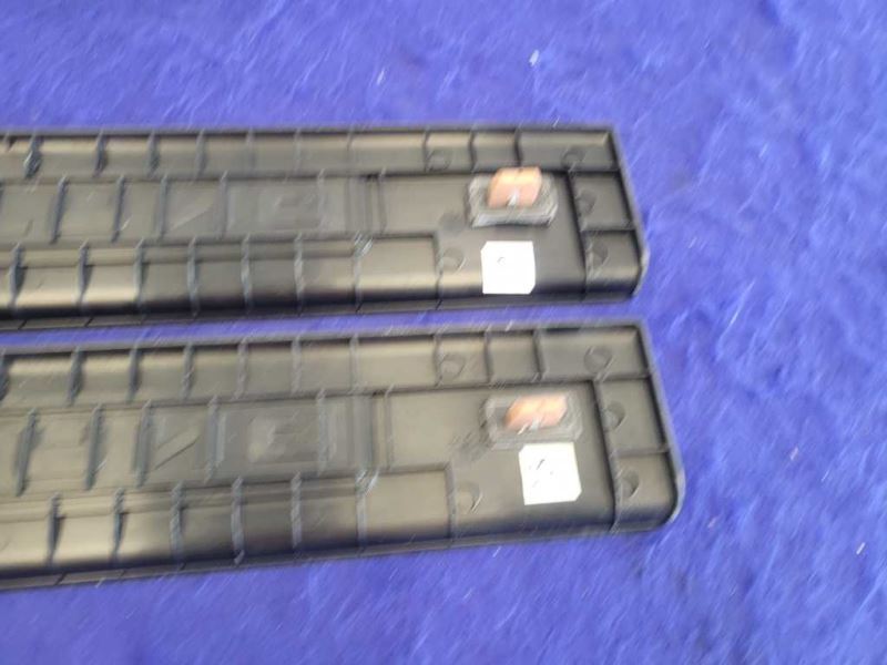 2015-2023 Ford Mustang GT S550 Pair Door Sill Plates Scuff Front Interior 2386 - The Parts Farm