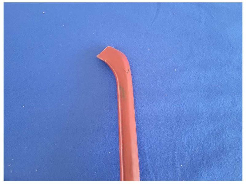 1987-1993 Ford Mustang GT 5.0L Passenger Right Lower Kick Panel Red 2298 - The Parts Farm