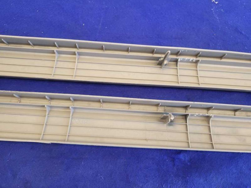 1999-2004 Ford Mustang Cobra SVT DOHC Pair Door Sill Scuff Plates Tan 2276 - The Parts Farm