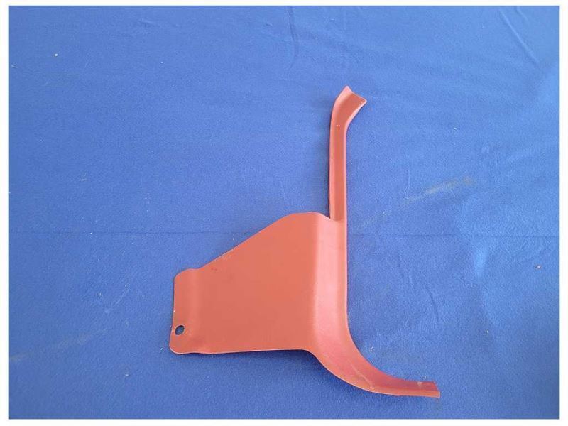 1987-1993 Ford Mustang GT 5.0L Passenger Right Lower Kick Panel Red 2298 - The Parts Farm