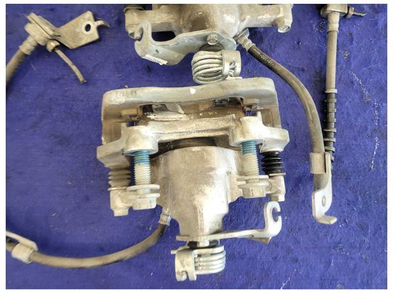 2015-2017 Ford Mustang EcoBoost Rear Brake Calipers Pads Hoses 1381 - The Parts Farm