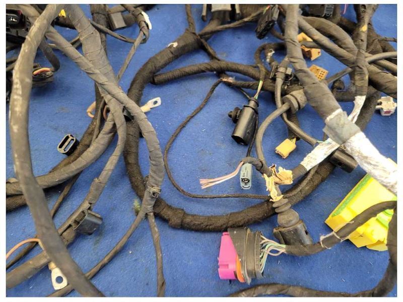 2014 Audi R8 V10 Coupe Body Harness Wire *Broken Plugs Cut Wires* 2136 - The Parts Farm