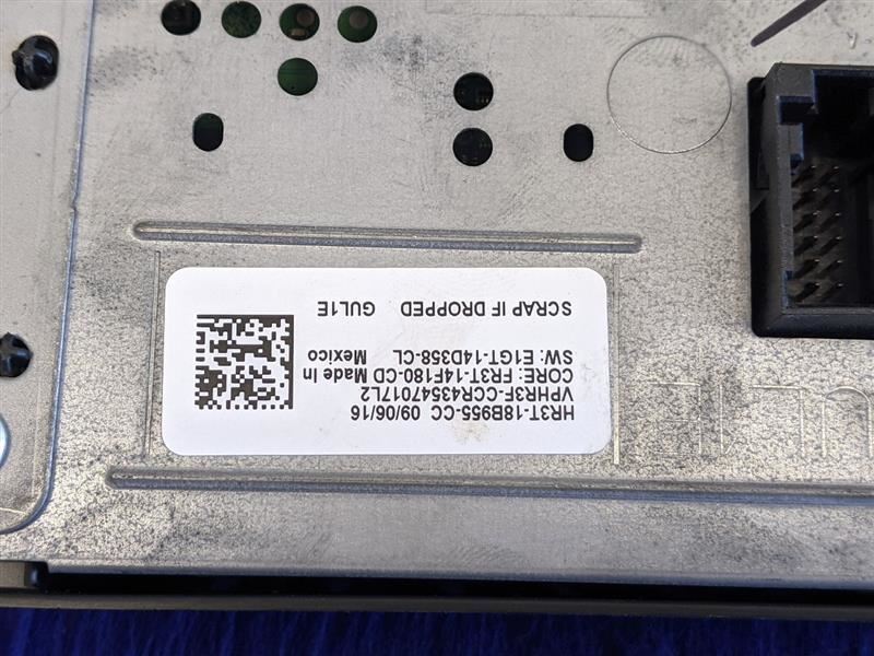 2016-2017 Ford Mustang GT S550 Audio Radio Receiver AM FM CD Single Disc - The Parts Farm