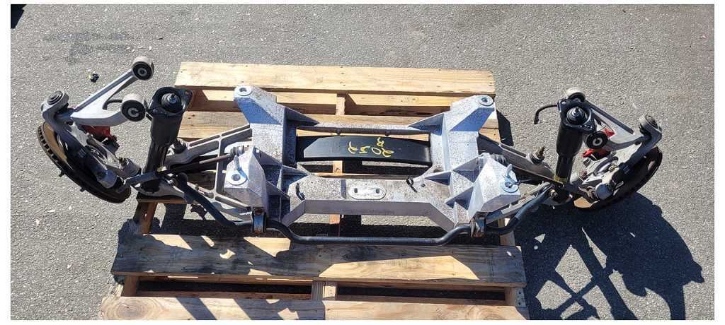 1998-2004 Chevrolet Corvette FRC Z06 C5 Rear Cradle Axle Shaft Calipers 2052 - The Parts Farm