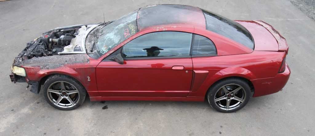 2003-2004 Ford Mustang Cobra SVT DOHC 4.6L Front Sway Stabilizer Bar Support - The Parts Farm