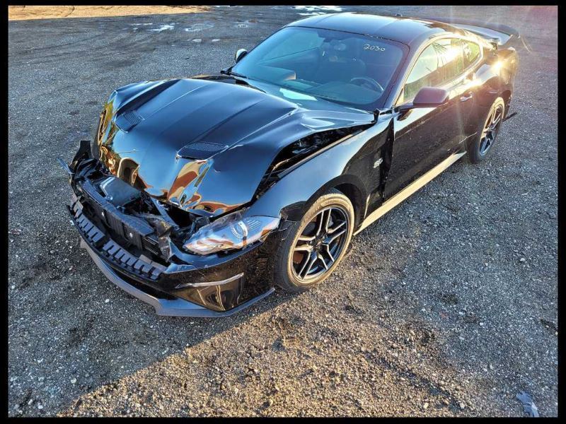 2018-2023 Ford Mustang GT S550 Driver Left LH Tail Light Lamp Brake Lens Crack - The Parts Farm