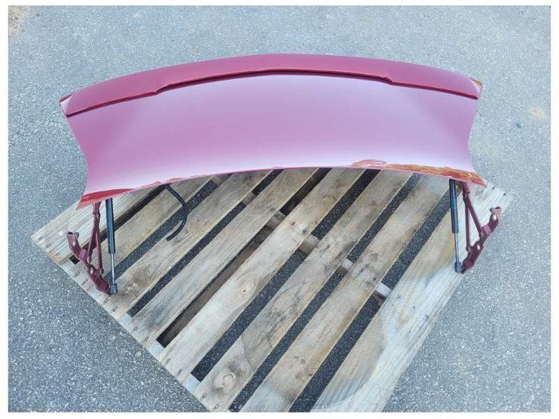 2010-2013 Chevrolet Camaro SS Deck Lid Trunk Coupe Spoiler Paint Maroon 2332 - The Parts Farm