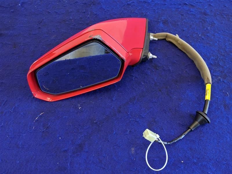 2010-2015 Chevrolet Camaro SS Driver Left View Mirror Power Heated DD1 Red - The Parts Farm