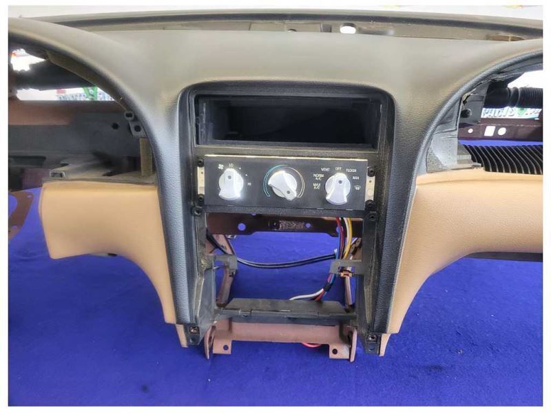 1996-1998 Ford Mustang Cobra GT Dashboard Front Two Tone Black Tan 2323 - The Parts Farm