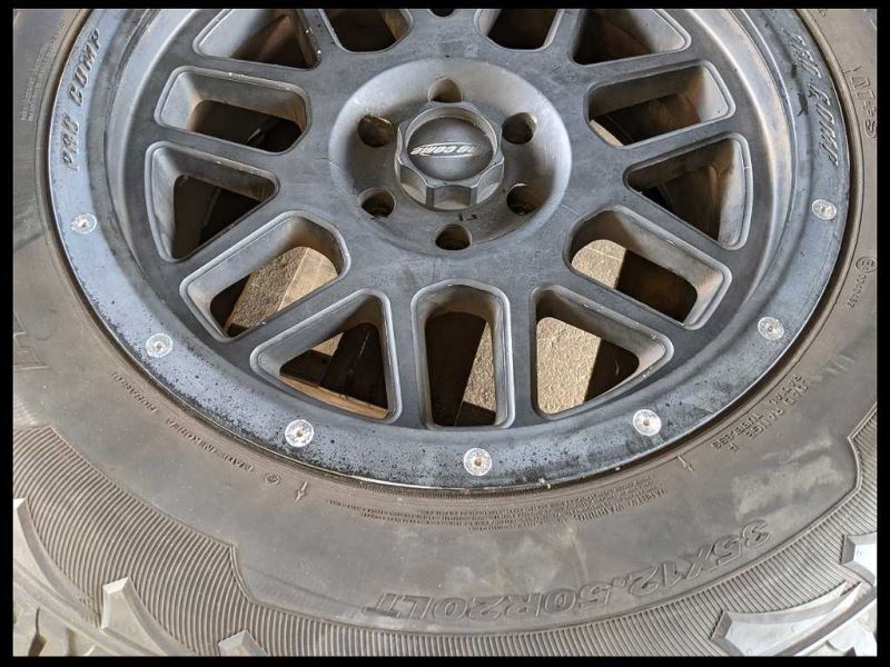 2015-2017 Ford F150 Pickup Truck Wheel 20x8-1/2 Black Nexen Rim Tire Off Road - The Parts Farm