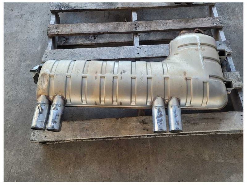 2005 BMW M3 E46 Coupe Muffler Rear Exhaust Quad *Bent Tip* 1953 - The Parts Farm