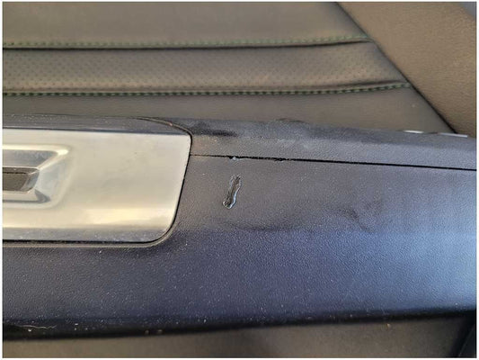 2015-2023 Ford Mustang GT Bullitt Memory Coupe Door Panels Green Stitching 2769
