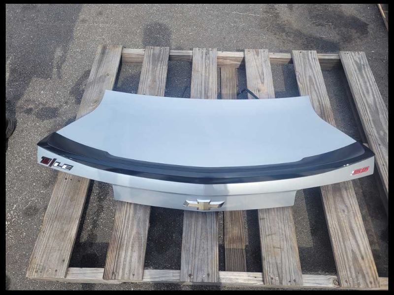 2010-2013 Chevrolet Camaro SS Deck Lid Trunk Coupe Wing Spoiler Paint Silver - The Parts Farm