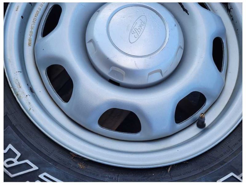 2015-2021 Ford F150 Pickup Truck Wheel 17x7.5 Painted Silver Tire 2251 - The Parts Farm