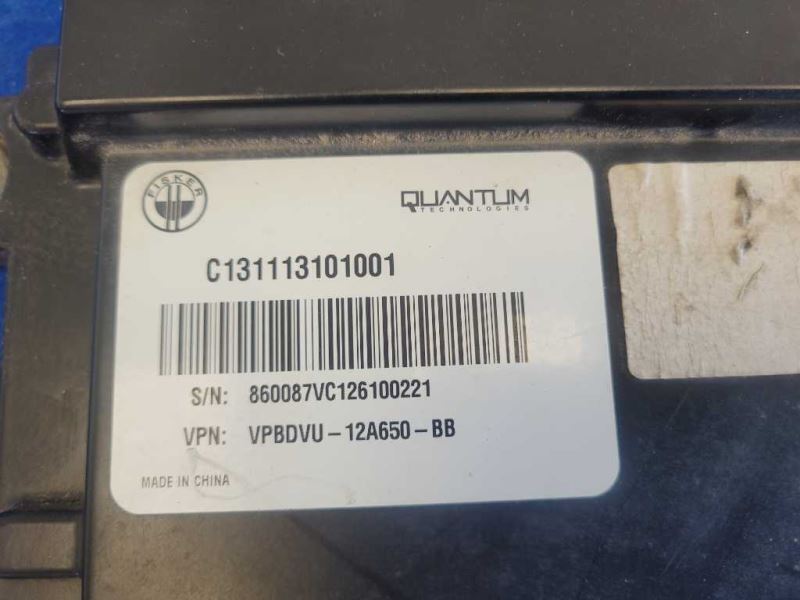 2012 Fisker Karma Sedan Hybrid Engine Control Unit Module ECU ECM 1959 - The Parts Farm