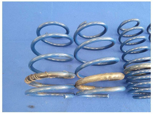 2011-2014 Ford Mustang GT Coupe Aftermarket Lowering Springs Blue Coil 2508