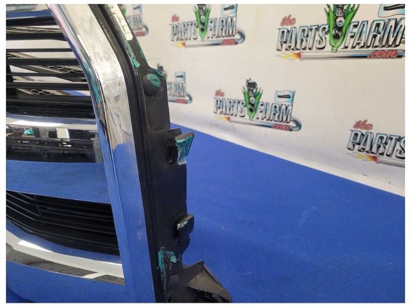 2015-2017 Ford F150 4x4 Pickup Truck Front Grille Center 3 Chrome Grill 2444 - The Parts Farm