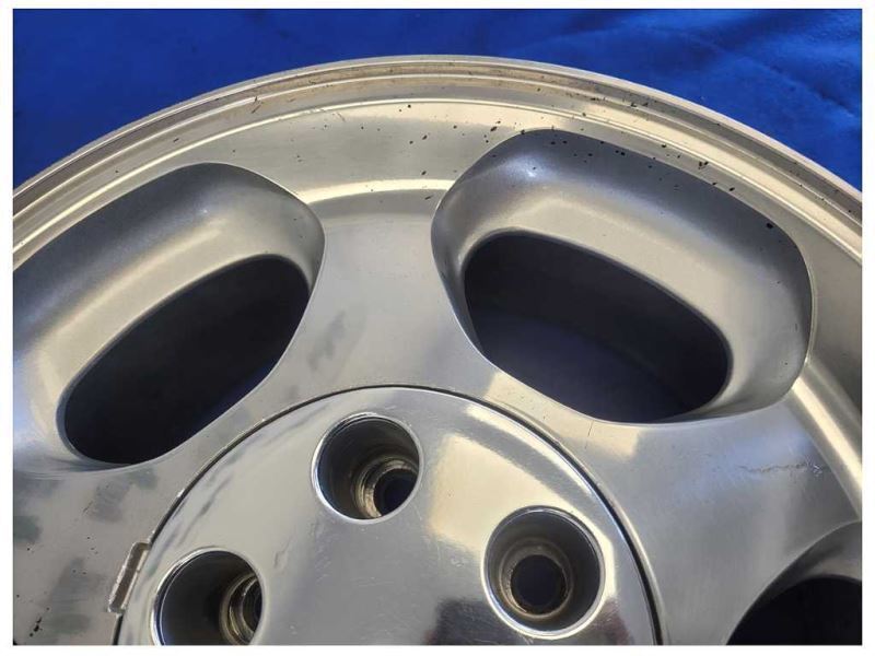 1994-1995 Ford Mustang Cobra Wheel 17x8 Polished *Scuffs Burn* OEM 2526 - The Parts Farm