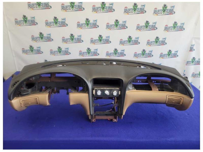 1996-1998 Ford Mustang Cobra GT Dashboard Front Two Tone Black Tan 2323 - The Parts Farm